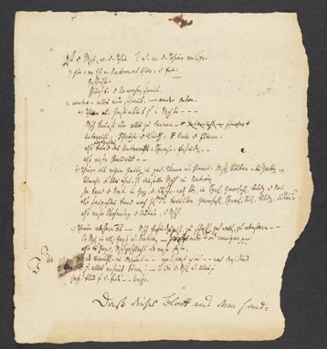 Johann Gottfried Herder: Entwurf für die „Abhandlung über den Ursprung der Sprache“