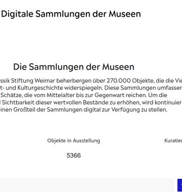 Digitale Sammlungen der Museen