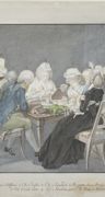 Georg Melchior Kraus: Abendgesellschaft bei Anna Amalia („Tafelrunde“)
