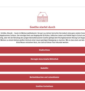 in der Erlebnisportal-App