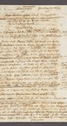 Christoph Martin Wieland: Manuskript zur Übersetzung eines Cicero-Briefes