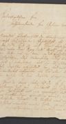 Schillers erster Brief an Goethe